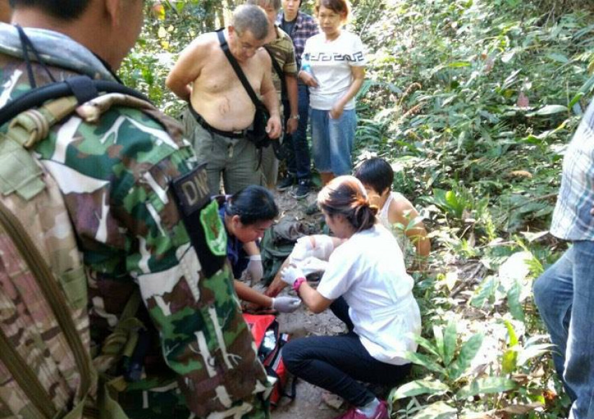 Французойка си изпати, опитвайки да си направи селфи с крокодил