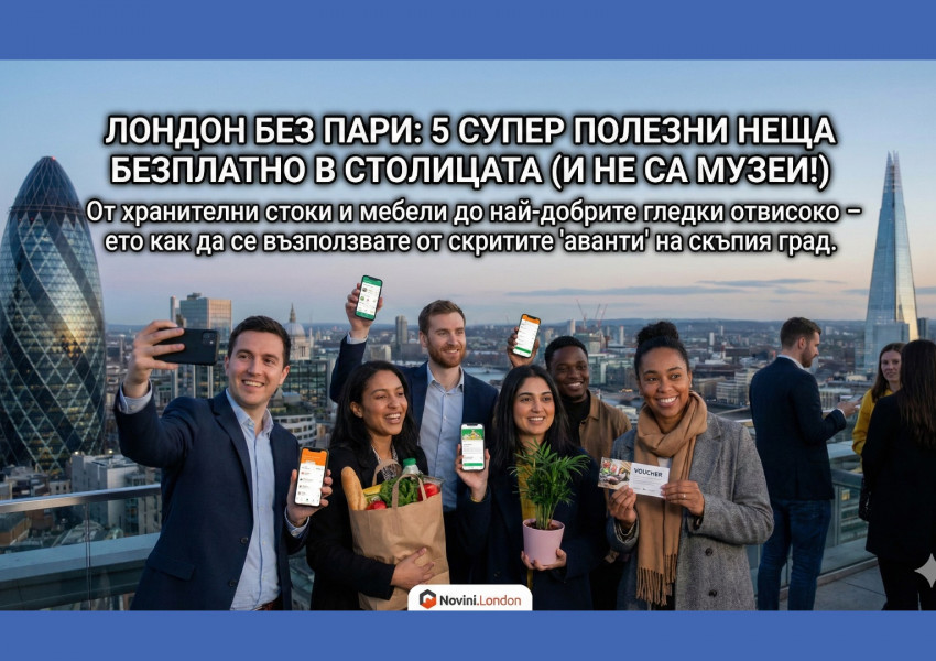 Лондон без пари: Няколко супер полезни неща, които можете да получите напълно безплатно в столицата (и не са музеите!)