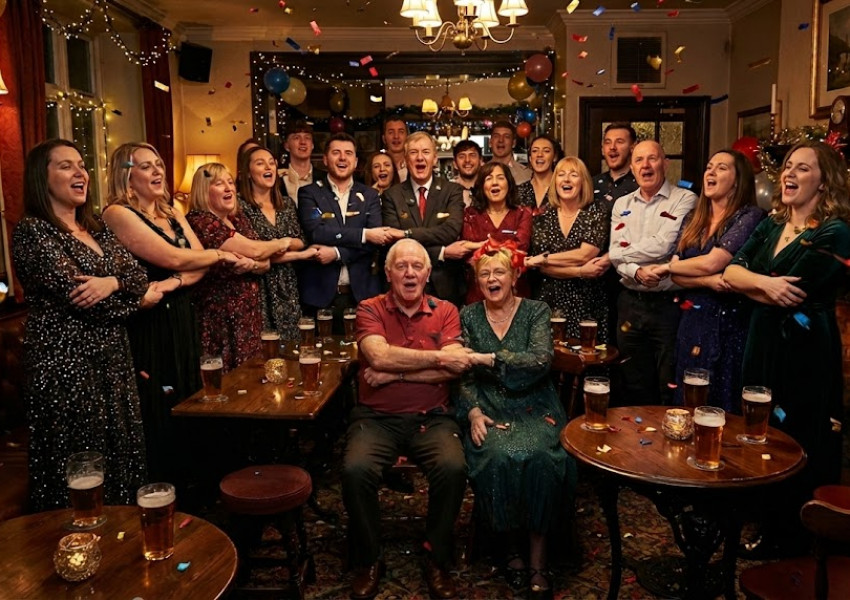 "Auld Lang Syne" и високият тъмнокос мъж: Странните новогодишни традиции на британците