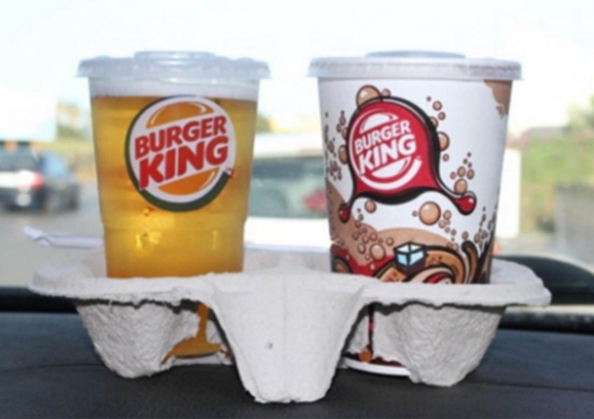 Burger King сменя колата с бира