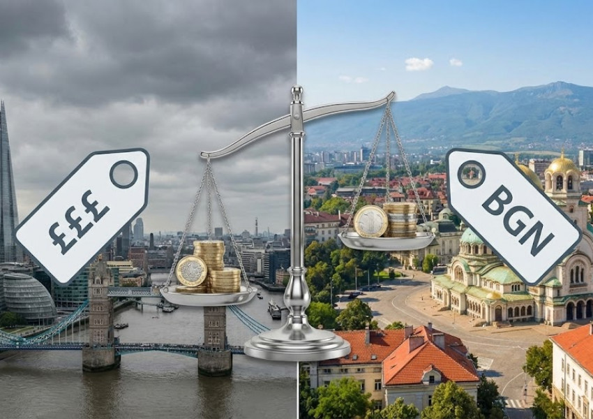 Индекс 2025: Лондон срещу София – колко по-скъп е животът на Острова всъщност? Индекс 2025: Лондон срещу София – колко по-скъп е животът на Острова всъщност?