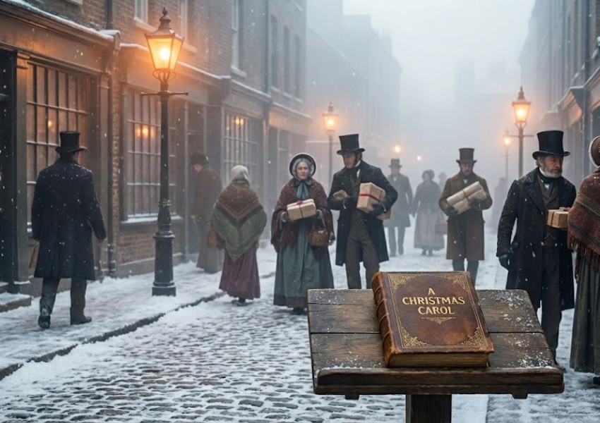 Лондон и Чарлз Дикенс: Как една книга от 1843 г. създаде Коледата, която празнуваме днес