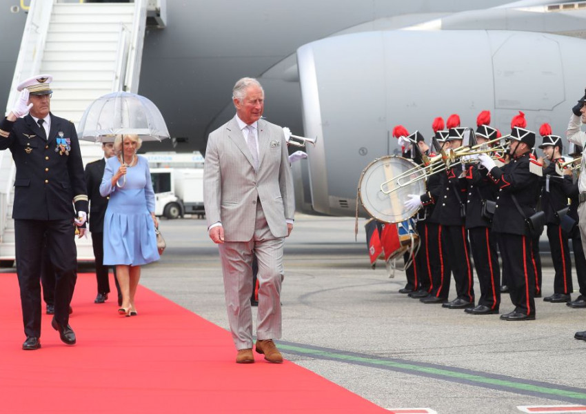 Чарлз и Камила на пътешествие във Франция и Гърция