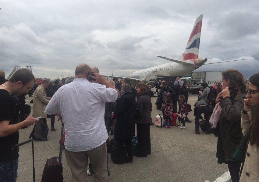 Евакуацията на Градското летище в Лондон - заради химически инцидент