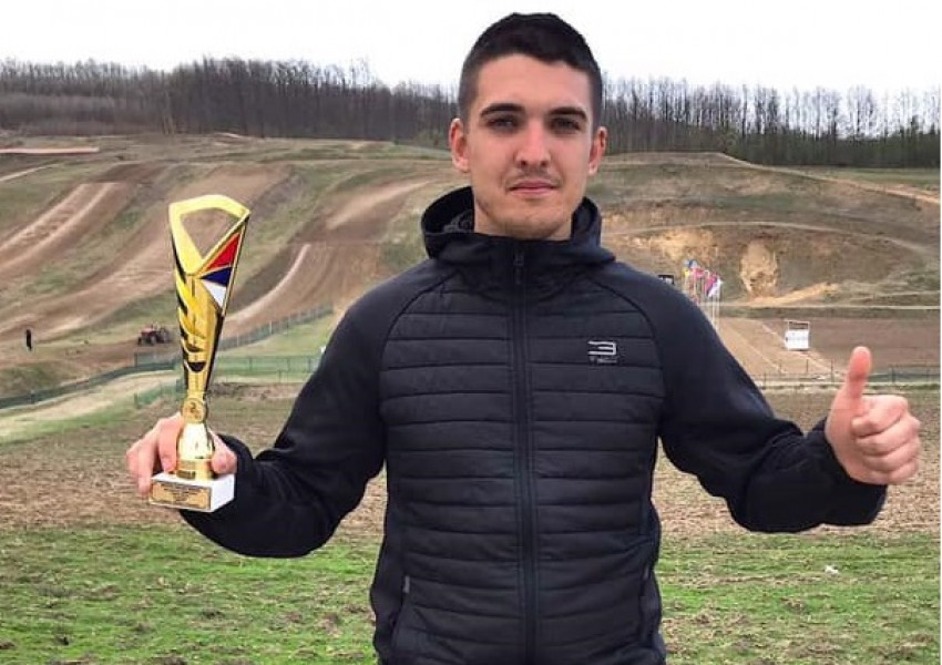 Любомир Васев  номер №1 на шампионата по мотокрос в Сърбия