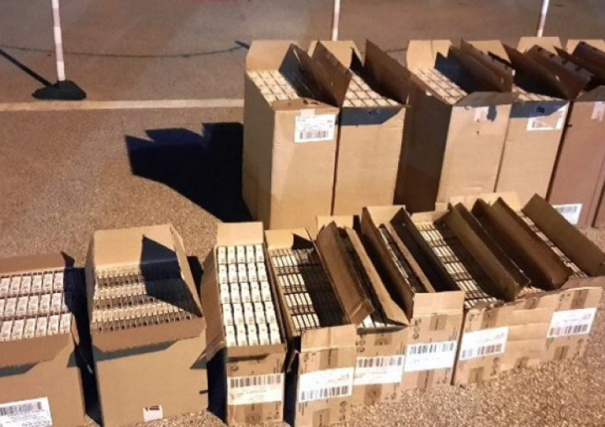 Хванаха нашенец с контрабанда от 5000 кутии цигари с български бандерол за Великобритания 