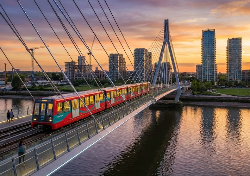Добра новина: Разширяват и удължават линията на DLR* чак до Темзмийд (Thamesmead)