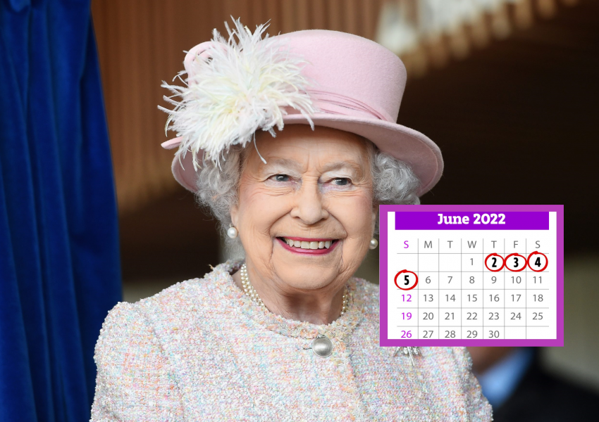 2022: Четири дни празници за 70-годишнината от възкачването на престола на кралица Елизабет II