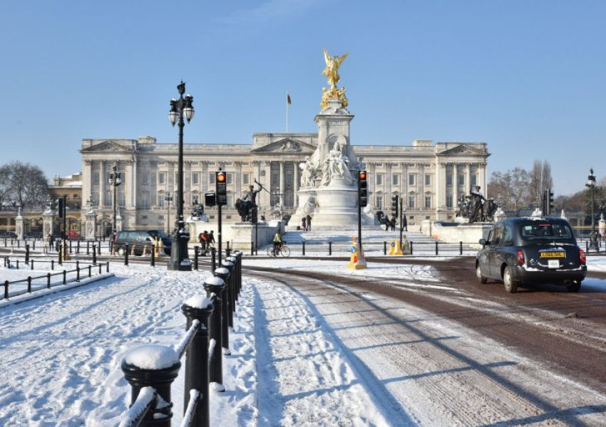 Юбер се вряза в Бъкингамския дворец