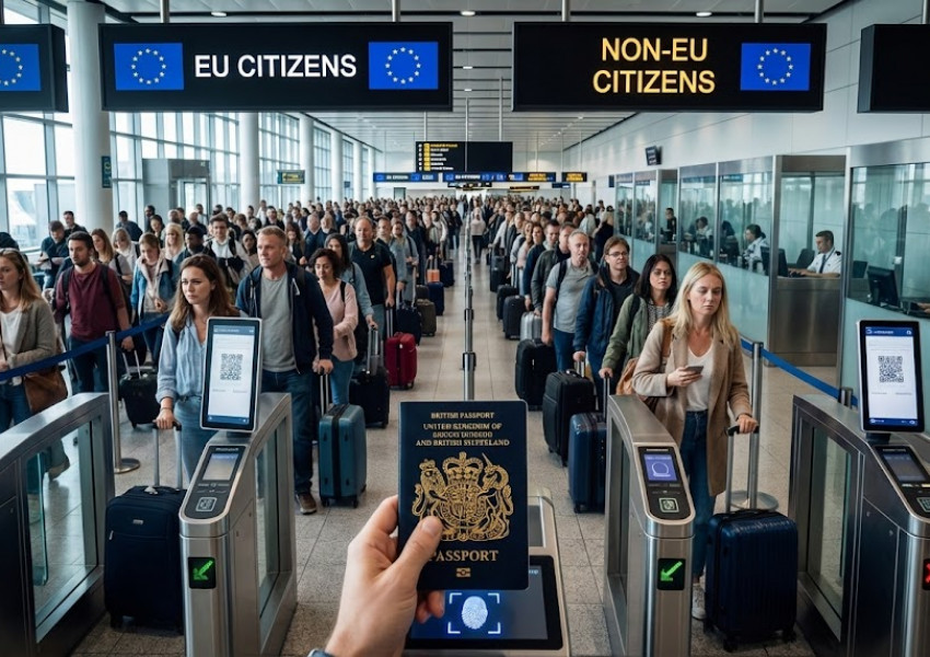 Авиокомпаниите бесни: Очакват се 4-часови опашки за влизане в ЕС това лято