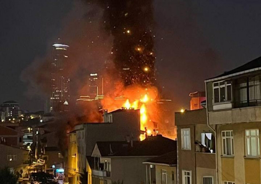 Турция: Силна експлозия в един от кварталите на Истанбул предизвика голям пожар