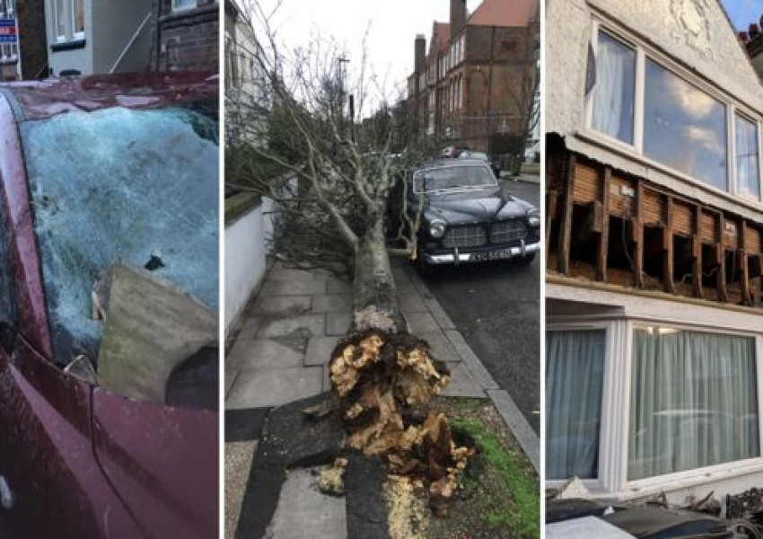 Адът с бурята "Елинор" продължава!