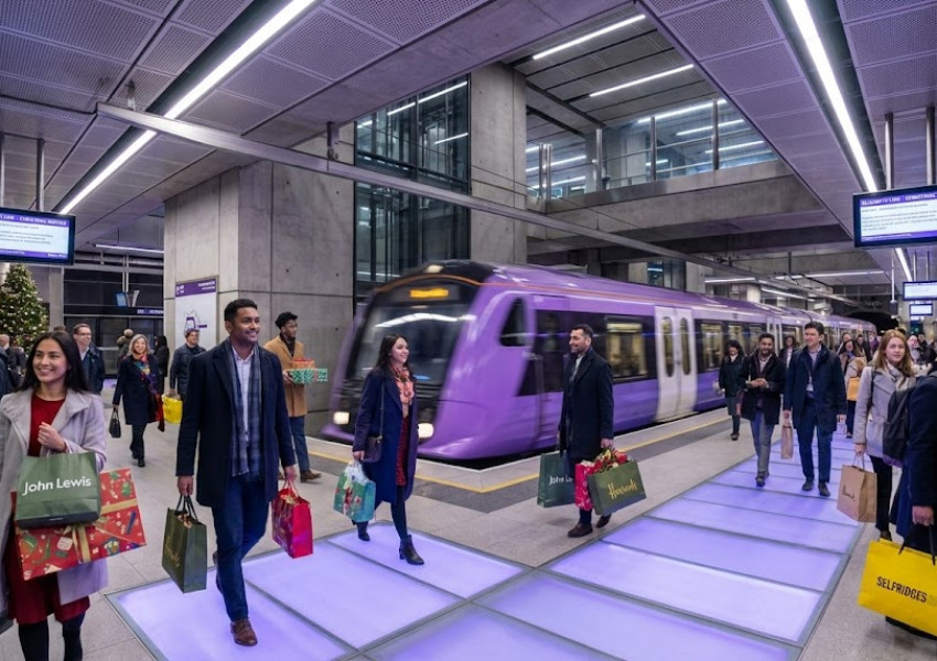 Добра новина преди Коледа: Пускат допълнителни влакове по линията Elizabeth Line през уикендите Добра новина преди Коледа: Пускат допълнителни влакове по линията Elizabeth Line през уикендите