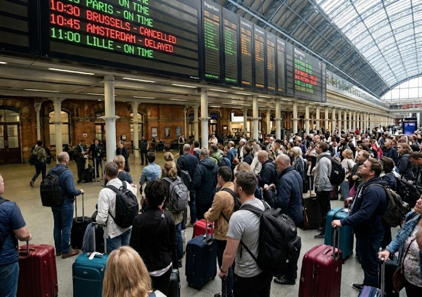 Eurostar възобнови движението, но хаосът продължава: Предупреждения за нови закъснения и самолетни билети от £600 паунда в една посока