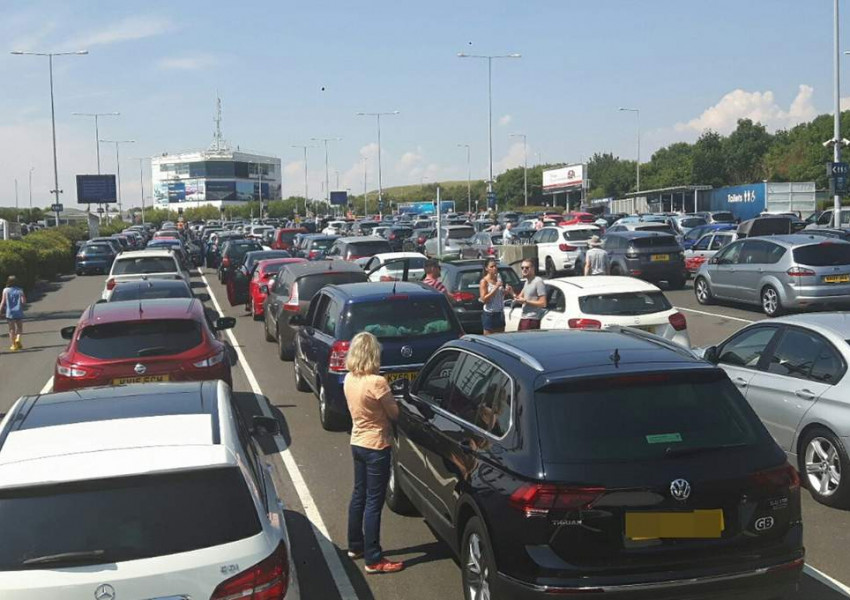 Проблеми в „Евротунела“ заради жегата