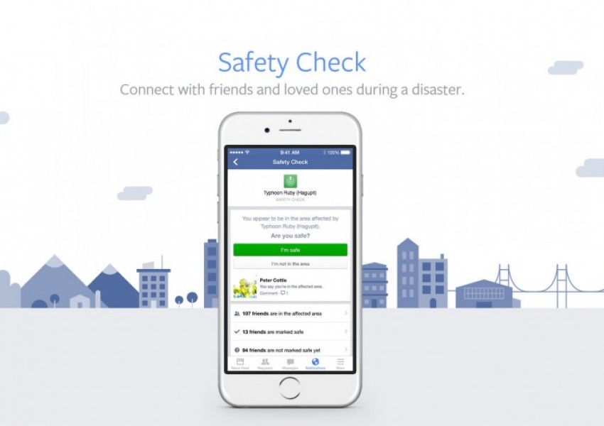 "Фейсбук" приложение информира близките ни дали сме добре в случай на атентат