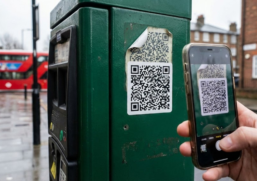 "Не сканирайте това!": Нова вълна от фалшиви QR кодове по паркоматите в Лондон точи банкови карти