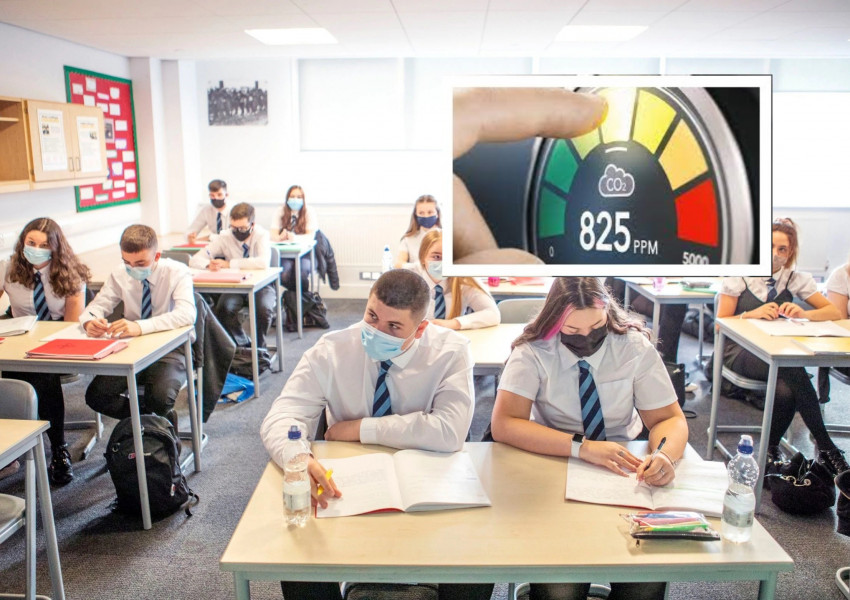 Във всяка една класна стая на Острова, ще бъдат поставени датчици за измерването на въглероден диоксид!