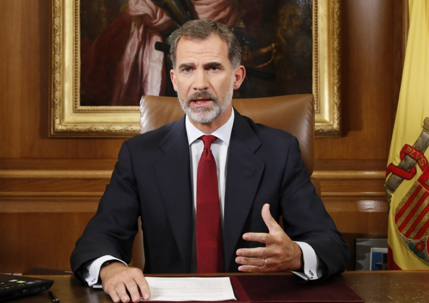 Крал Филипе: Референдумът е незаконен!