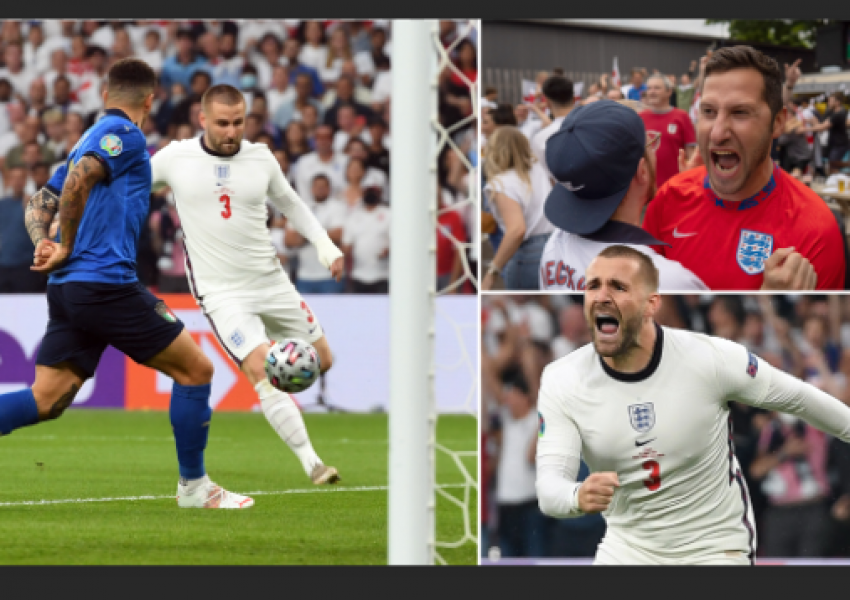 Уембли: Англия води на Италия на полувремето с 1:0