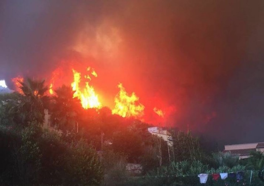 Огромен пожар в Испания, стотици евакуирани