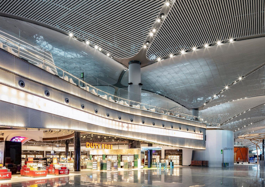Новото летище на Истанбул отвътре (СНИМКИ)