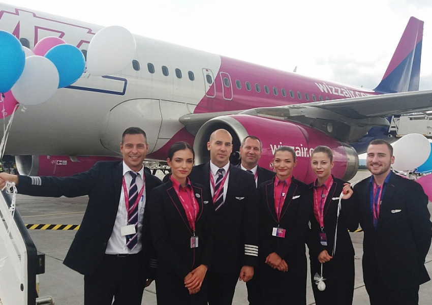 Wizz Air с 6 нови маршрута и нов самолет във Варна
