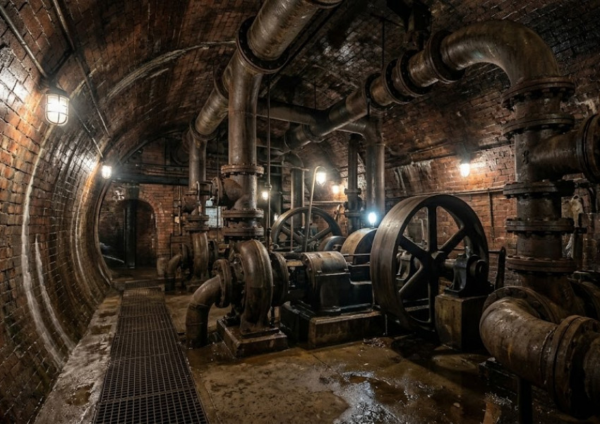 Лондон: Как мрежата на метрото се предпазва от подземни води