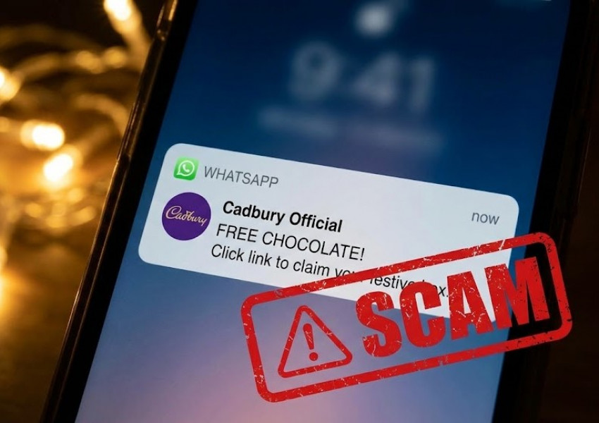 Внимание: Не се хващайте на тази измама с „безплатен“ шоколад за Коледа!