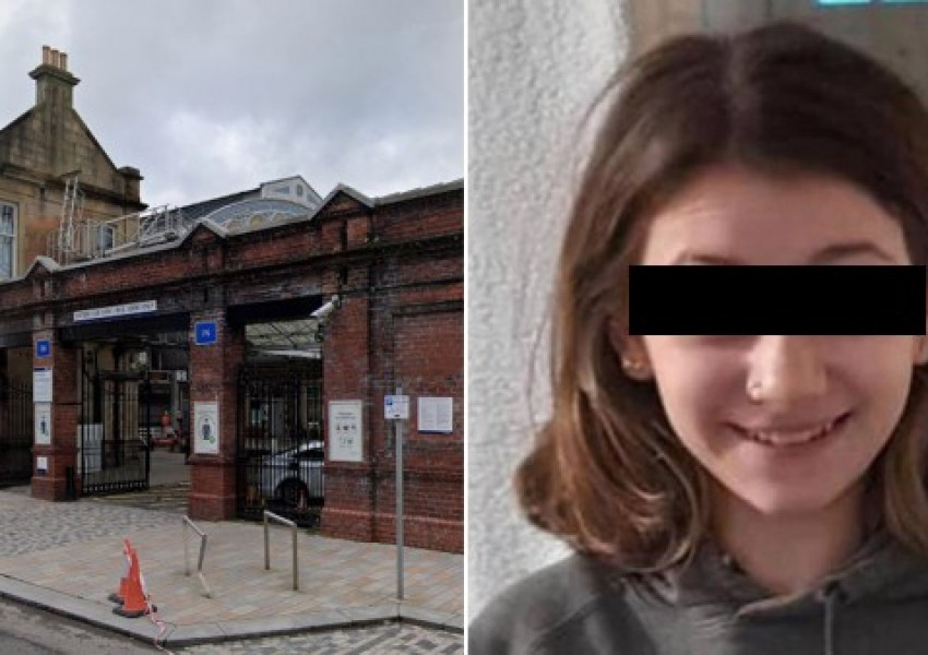 Две 12-годишни момичета са открити, след като заспали във влак и се събудили в заключен вагон без батерия на телефона.