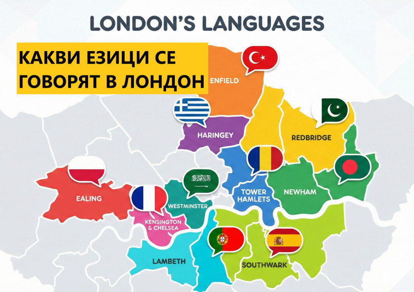 Вавилон край Темза: Ето кой е вторият най-говорен език във вашия квартал и къде сме ние, българите? Вавилон край Темза: Ето кой е вторият най-говорен език във вашия квартал и къде сме ние, българите?