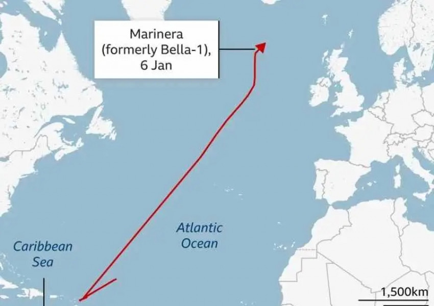Напрежение в Атлантика: Русия прати военни кораби да пазят танкер, преследван от САЩ
