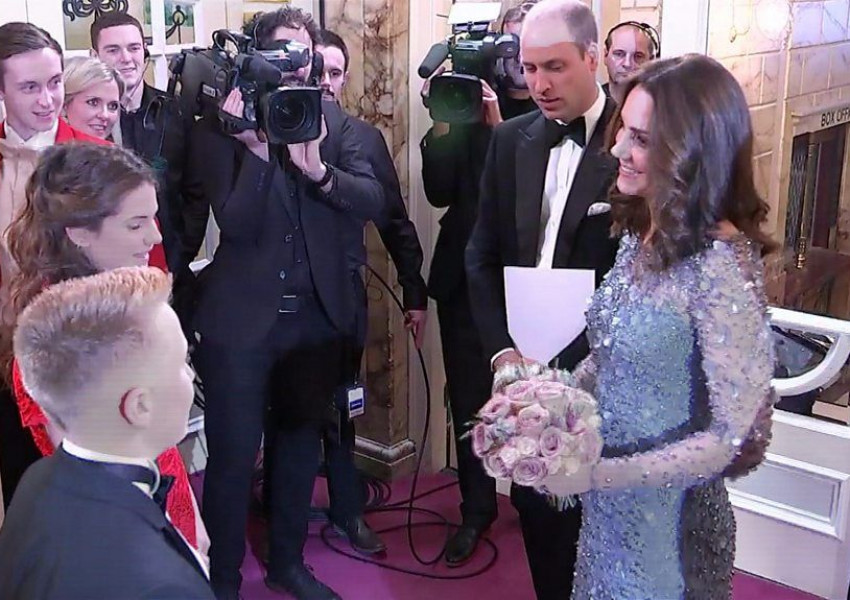 Бременната Кейт на метри от инцидента на "Оксфорд Сиркъс"