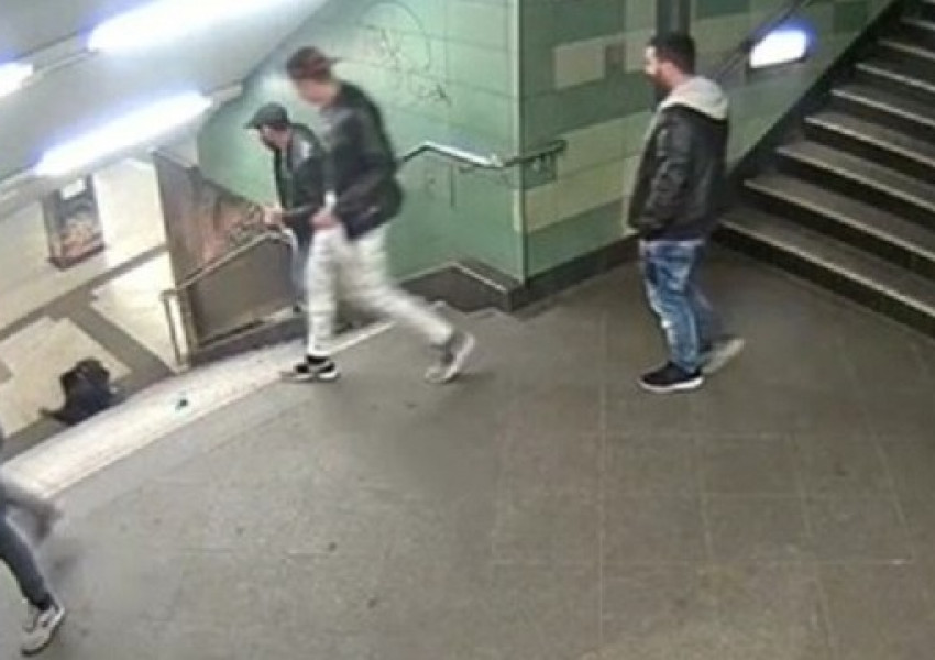 Един мъж, задържан за съборената по стълбите германка, е българин