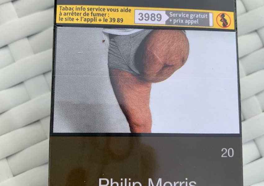 Албанец с ампутиран крак заради стрелба откри снимката си върху кутия с цигари