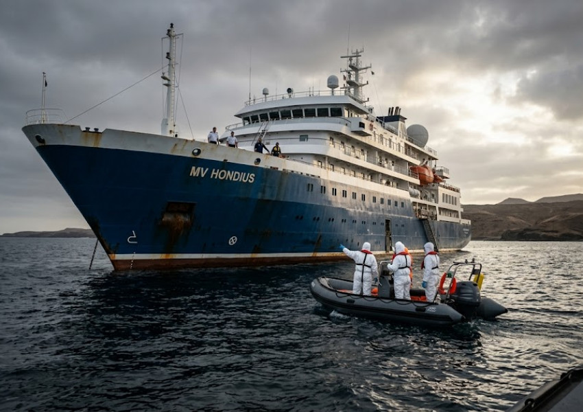 Медици се качиха на борда на MV Hondius, СЗО предупреждава за предаване на хантавируса от човек на човек