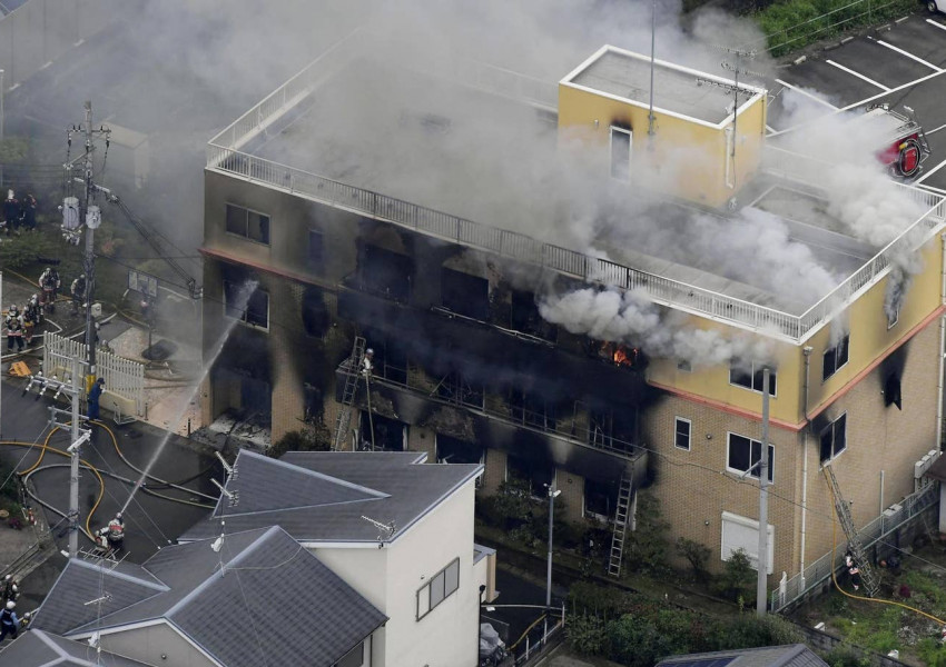 24 загинали и 40 ранени при пожар в студио за анимации в Япония
