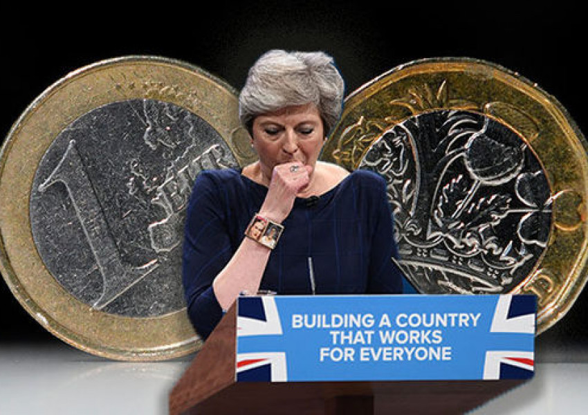 Паундът пак падна до рекордно ниско ниво