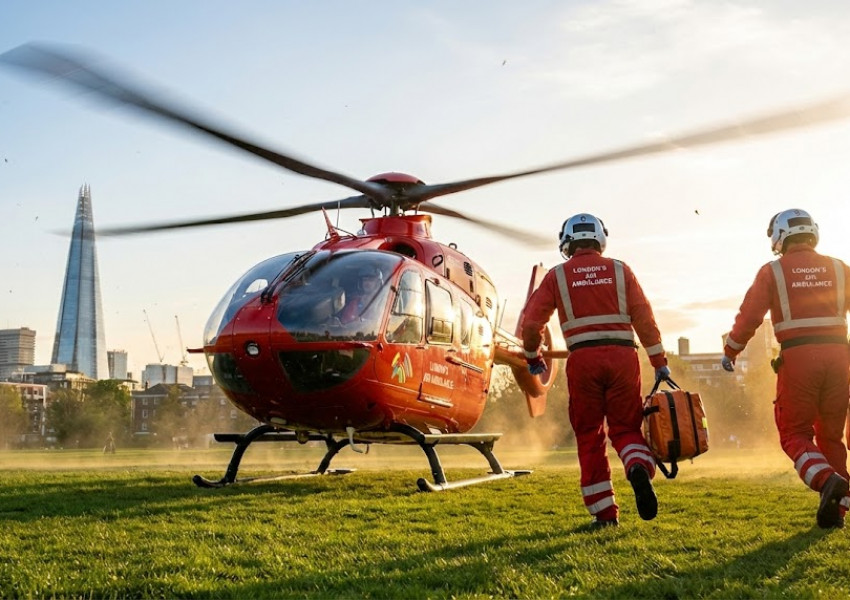"Ангелите в червено": Как Въздушната линейка на Лондон върши чудеса, когато всяка секунда е живот "Ангелите в червено": Как Въздушната линейка на Лондон върши чудеса, когато всяка секунда е живот
