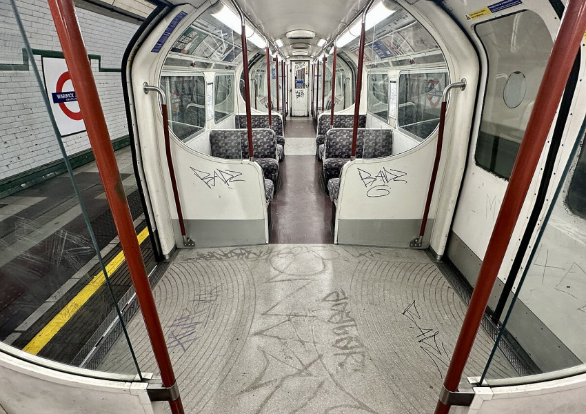 Лондонското метро дава £11 милиона годишно за чистене на графити Лондонското метро дава £11 милиона годишно за чистене на графити