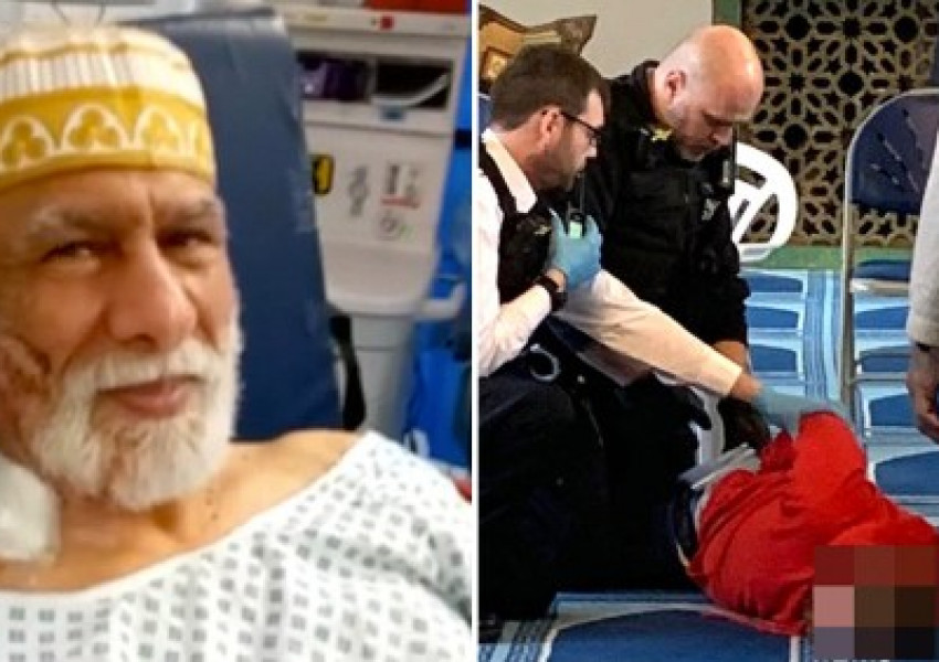Мъж е намушкан с нож в джамия в Лондон