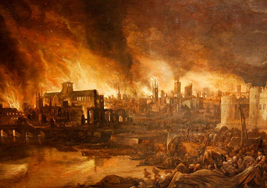 Огнената стихия от 1666 година влиза в изложба