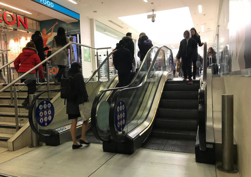 На коя станция на метрото е най-малкият ескалатор? (СНИМКА)