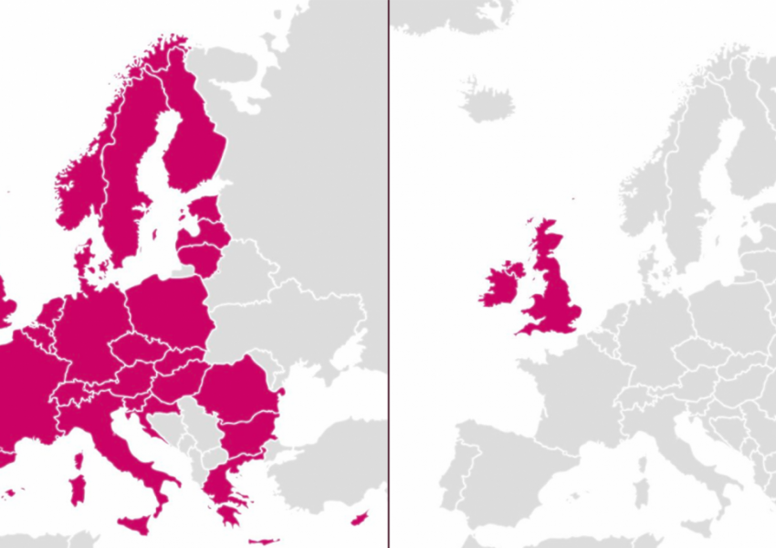 Ето какво означава край на свободното движение за британците (КАРТА)
