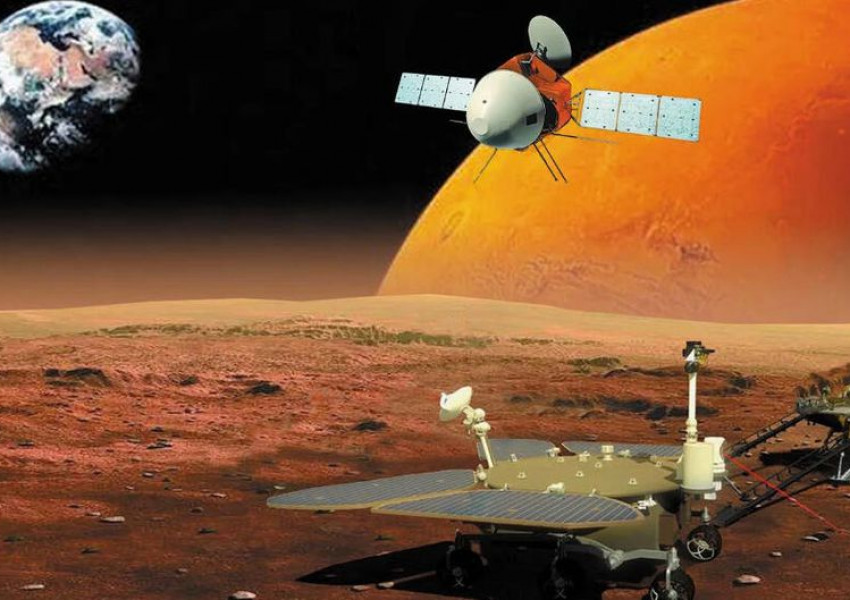 КОСМОС: Китайски апарат кацна успешно на Марс