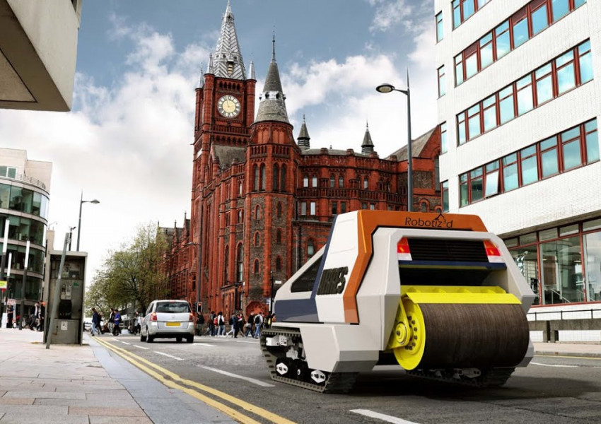 Роботи ще асфалтират пътищата във Великобритания.