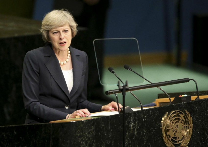 Мей пред ООН: Великобритания няма да обърне гръб на света!