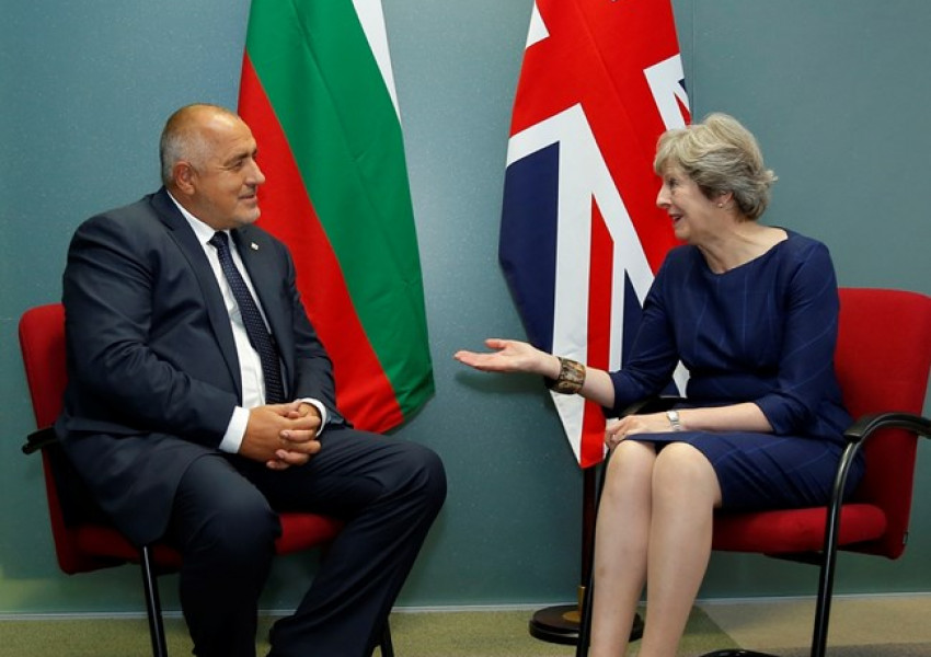Бойко Борисов се срещна с Тереза Мей
