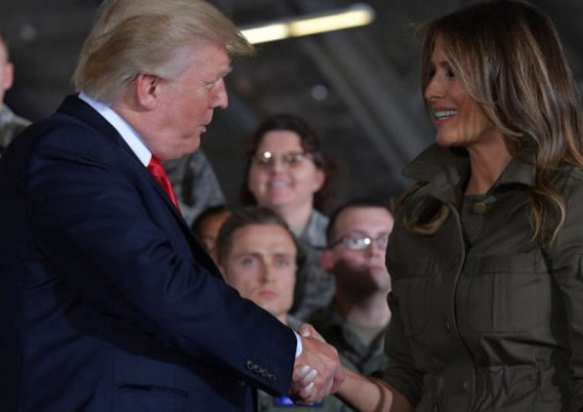 Тръмп отново се отнесе грубо с Мелания   