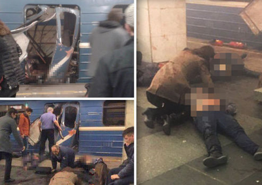 Взрив в метрото в Санкт Петербург! (СНИМКИ)